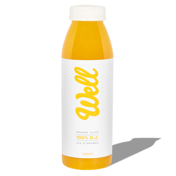 Bottled orange outlet juice